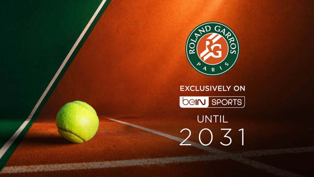beIN Extends Roland-Garros Broadcast Rights Through 2031 8 beIN x FFT EN