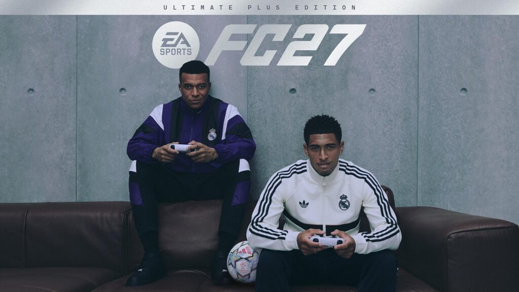 كيليان مبابي وجود بيلينغهام يتصدران غلاف EA SPORTS FC™ 27 Ultimate Plus 6 word image 5240 1